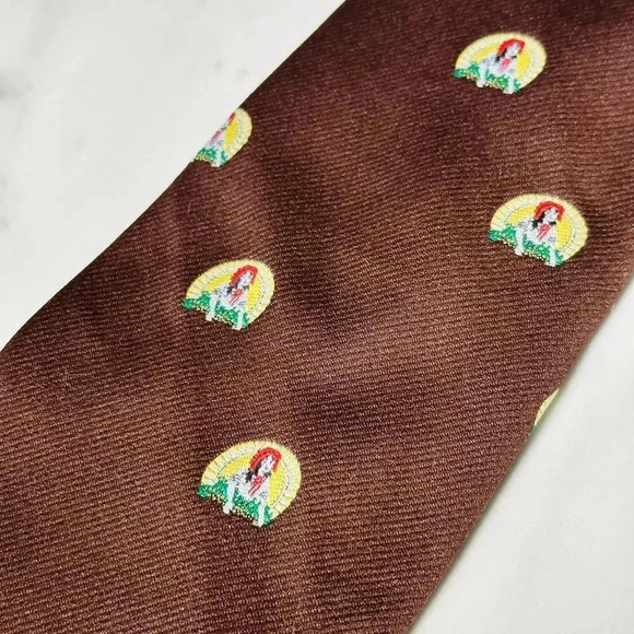 Sun Maid Raisin Growers - Lot of 3 - Rare Company Ties - Red Green Brown Logo - Picture 6 of 9